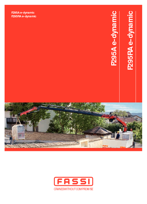 Hydraulické nakládací jeřáby Fassi F 295 AC 2.26 e-dynamic