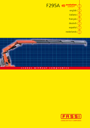 Hydraulické nakládací jeřáby Fassi F 295 A 26 L 214