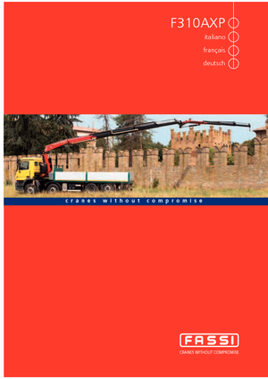 Hydraulické nakládací jeřáby Fassi F 310 AXP 22