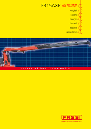 Hydraulické nakládací jeřáby Fassi F 315 ACXP 24