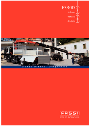 Hydraulické nakládací jeřáby Fassi F 330 D 22