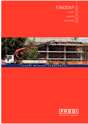 Hydraulické nakládací jeřáby Fassi F 360 DXP 24
