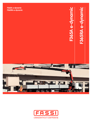 Hydraulické nakládací jeřáby Fassi F 365 A 2.25 e-dynamic