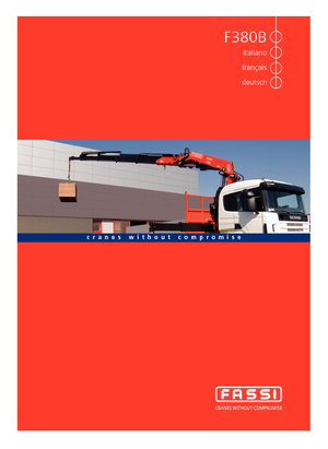 Hydraulické nakládací jeřáby Fassi F 380 BC 25