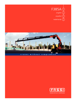 Hydraulické nakládací jeřáby Fassi F 385 A 23