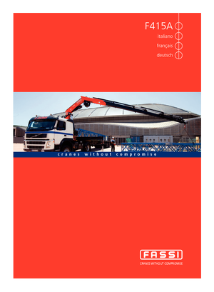 Hydraulické nakládací jeřáby Fassi F 415 A 28