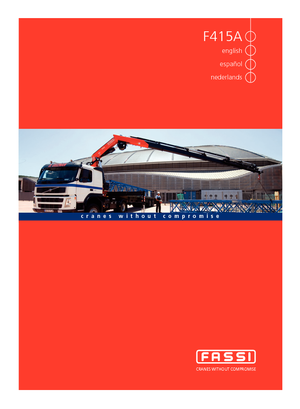 Hydraulické nakládací jeřáby Fassi F 415 AC 25