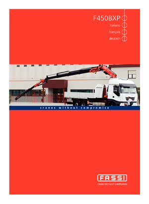 Hydraulické nakládací jeřáby Fassi F 450 BXP 27