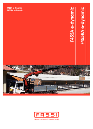 Hydraulické nakládací jeřáby Fassi F 455 A 2.27 e-dynamic