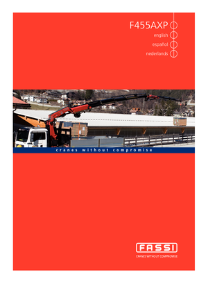 Hydraulické nakládací jeřáby Fassi F 455 AXP 28