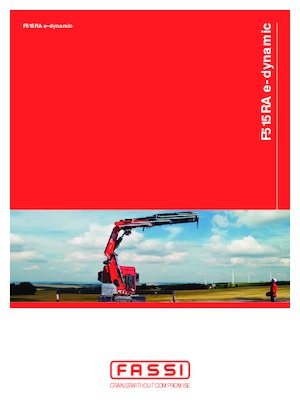 Hydraulické nakládací jeřáby Fassi F 515 RA 2.25 e-dynamic