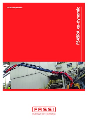Hydraulické nakládací jeřáby Fassi F 545 RA 2.28 xe-dynamic