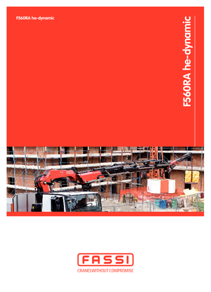 Hydraulické nakládací jeřáby Fassi F 560 RA 2.25 he-dynamic