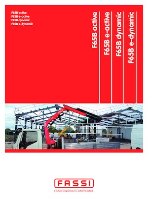 Hydraulické nakládací jeřáby Fassi F 65 B 1.24 e-dynamic