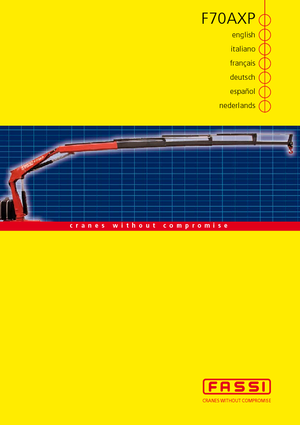 Hydraulické nakládací jeřáby Fassi F 70 AXP 23