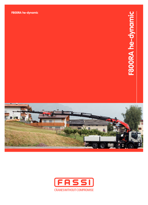 Hydraulické nakládací jeřáby Fassi F 800 RA 2.28 he-dynamic