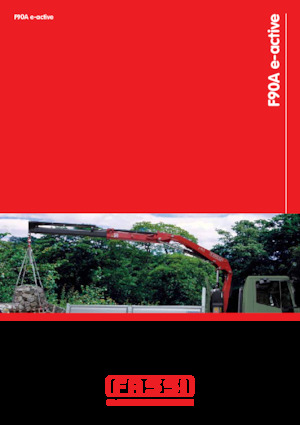 Hydraulické nakládací jeřáby Fassi F 90 A e-active