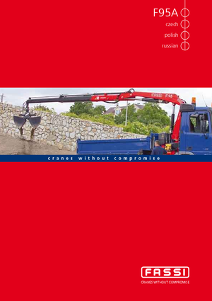 Hydraulické nakládací jeřáby Fassi F 95 A 22