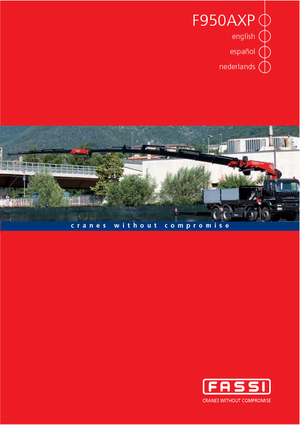 Hydraulické nakládací jeřáby Fassi F 950 AXP 28