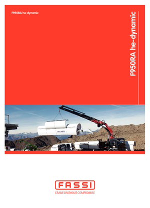 Hydraulické nakládací jeřáby Fassi F 950 RA 2.27 he-dynamic