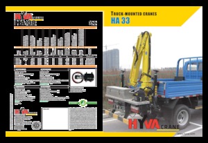 Hydraulické nakládací jeřáby Hyva Crane HA 33