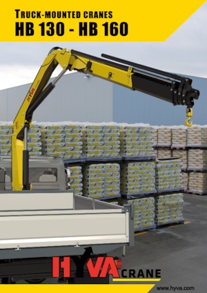 Hydraulické nakládací jeřáby Hyva Crane HB 130 E1