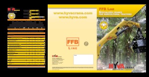 Hydraulické nakládací jeřáby Hyva Crane HB 50 FFB 