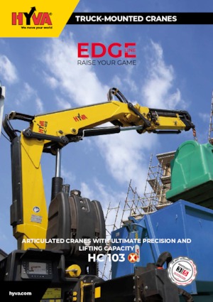 Hydraulické nakládací jeřáby Hyva Crane HC 103 E2