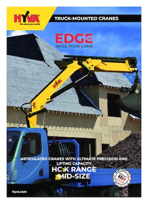 Hydraulické nakládací jeřáby Hyva Crane HC 111K E3 