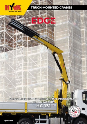 Hydraulické nakládací jeřáby Hyva Crane HC 131 E6