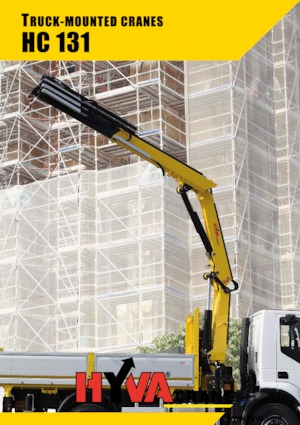 Hydraulické nakládací jeřáby Hyva Crane HC 131K E3 