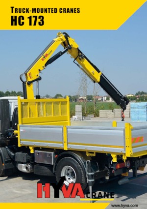 Hydraulické nakládací jeřáby Hyva Crane HC 173 