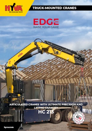 Hydraulické nakládací jeřáby Hyva Crane HC 213 E3 J3 