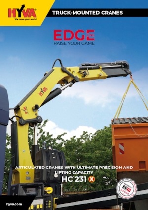 Hydraulické nakládací jeřáby Hyva Crane HC 231 A4 J3 