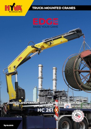 Hydraulické nakládací jeřáby Hyva Crane HC 261 E7