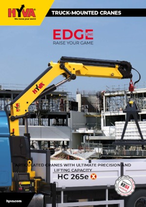 Hydraulické nakládací jeřáby Hyva Crane HC 265e E6 