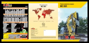 Hydraulické nakládací jeřáby Hyva Crane HC 361X 