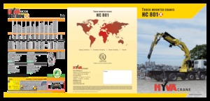 Hydraulické nakládací jeřáby Hyva Crane HC 801X J4 