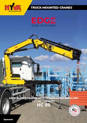 Hydraulické nakládací jeřáby Hyva Crane HC 95 E2 