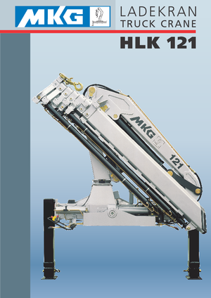 Hydraulické nakládací jeřáby MKG HLK 121 a2 