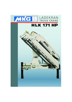 Hydraulické nakládací jeřáby MKG HLK 171 HP a4