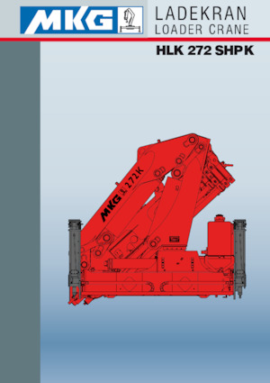 Hydraulické nakládací jeřáby MKG HLK 272 SHP K a5