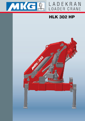 Hydraulické nakládací jeřáby MKG HLK 302 HP a4