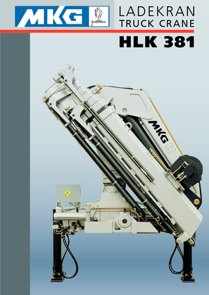 Hydraulické nakládací jeřáby MKG HLK 381 HP a1