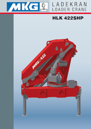 Hydraulické nakládací jeřáby MKG HLK 422 SHP a3