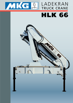 Hydraulické nakládací jeřáby MKG HLK 66 a3 