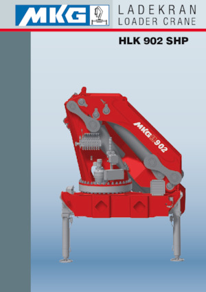 Hydraulické nakládací jeřáby MKG HLK 902 SHP a6
