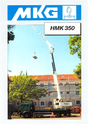 Hydraulické nakládací jeřáby MKG HMK 350 Ta2-a2