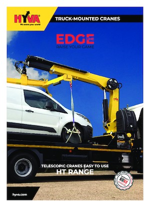 Hydraulické nakládací jeřáby Hyva Crane HT 92 E3 