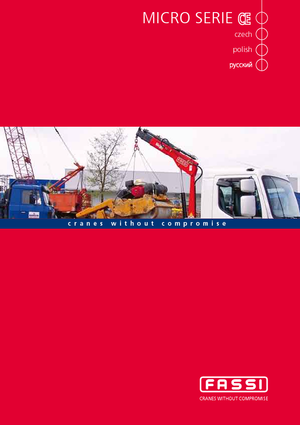 Hydraulické nakládací jeřáby Fassi M 20 A 13 Teleskop